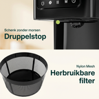 Koffiezetapparaat 1.8L met display en timer