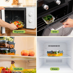 Mealprepbakjes Glas 10 stuks