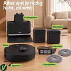 Robotstofzuiger met Dweilfunctie