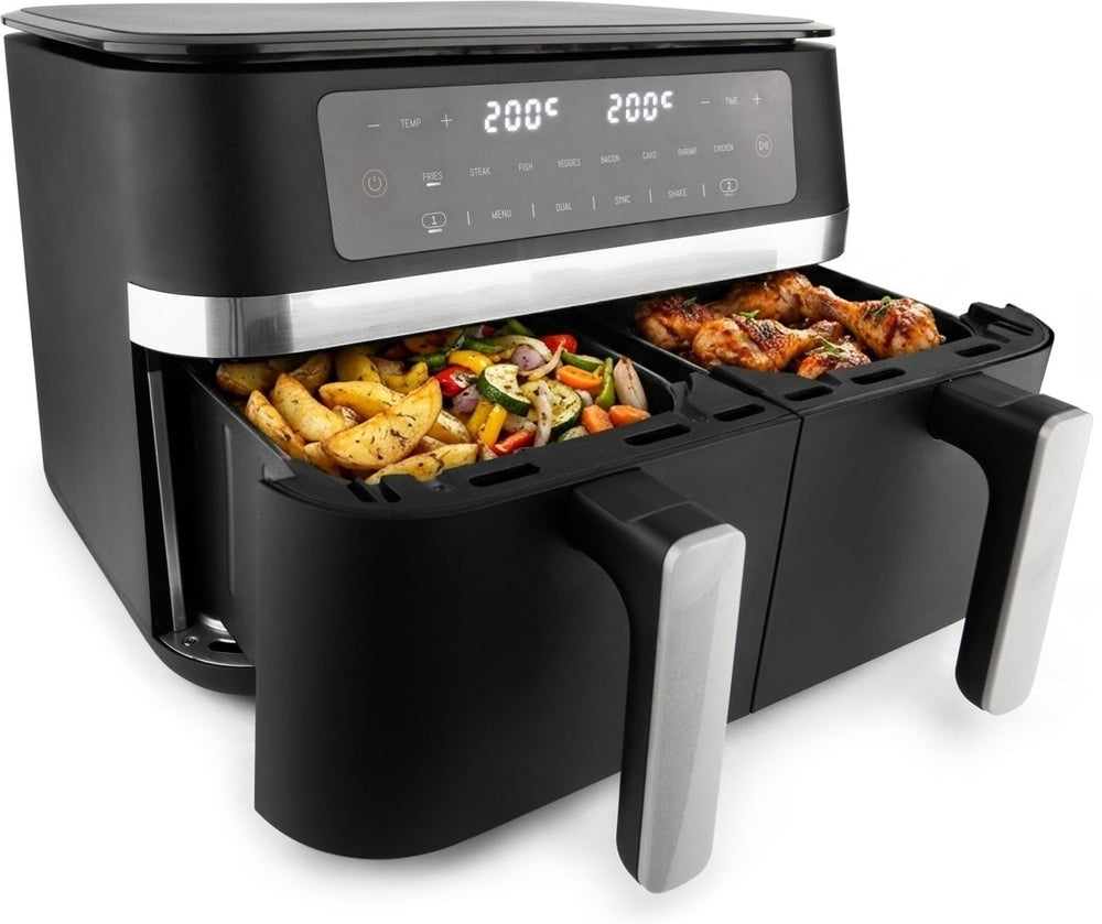 Vivid Green Dubbele Airfryer XXL