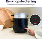 Vivid Green Rijstkoker met Stoommand