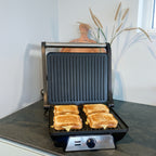 Vivid Green Tosti apparaat met Grillfunctie