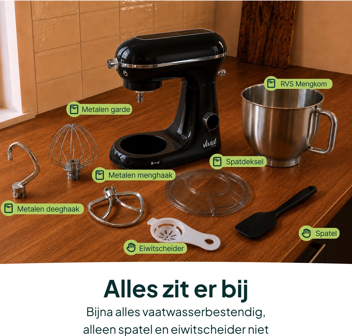 Keukenmachine Deluxe met display