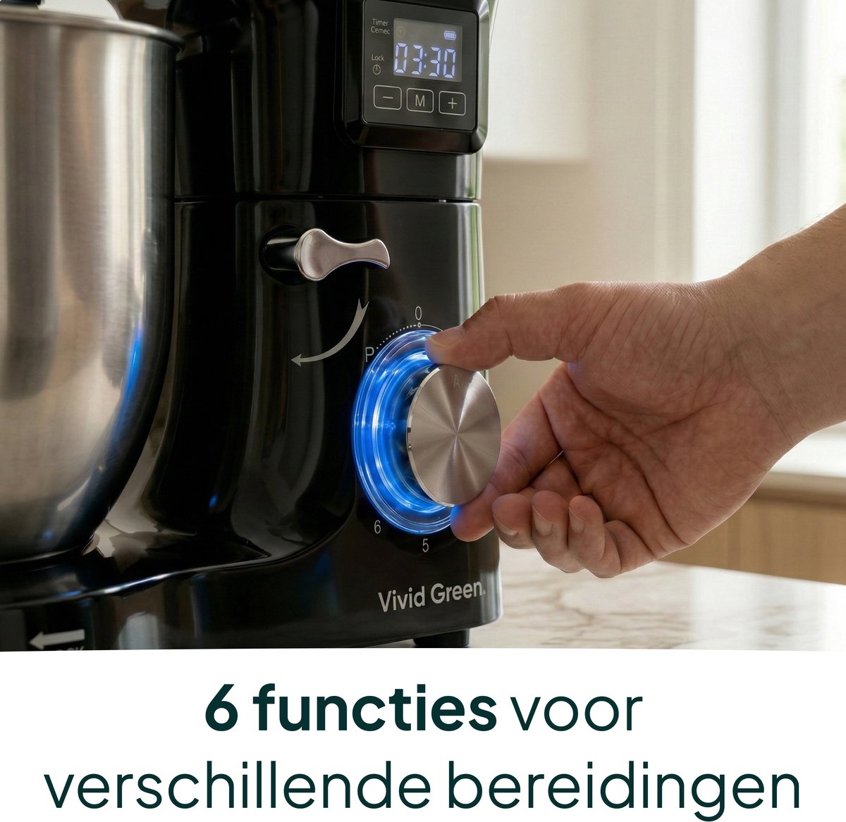 Keukenmachine met Display