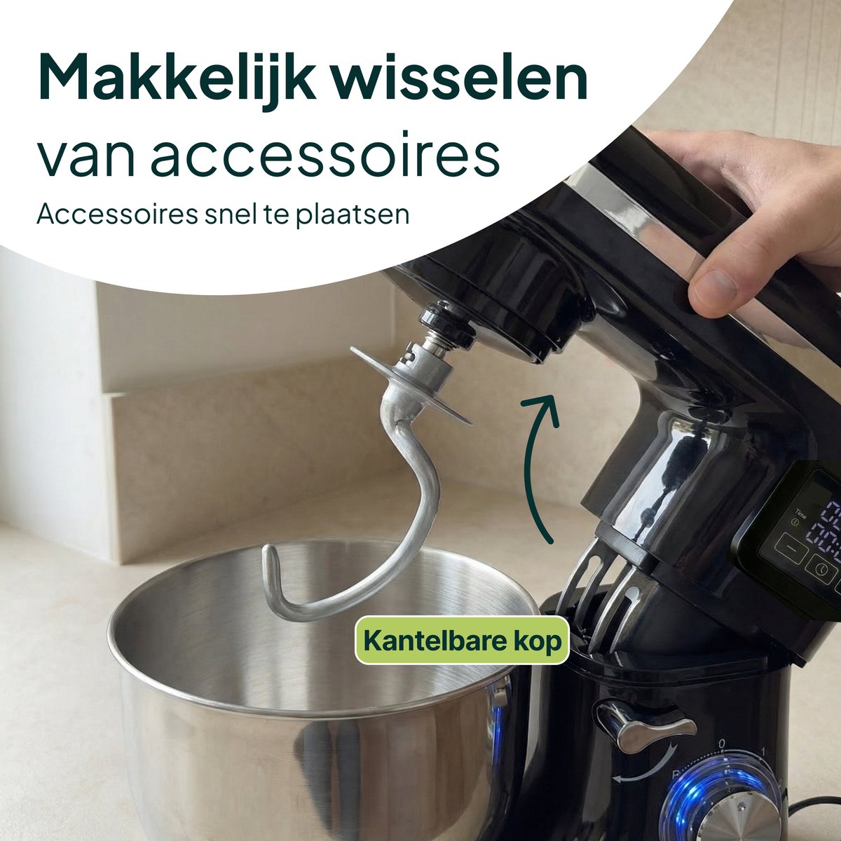 Keukenmachine met Display