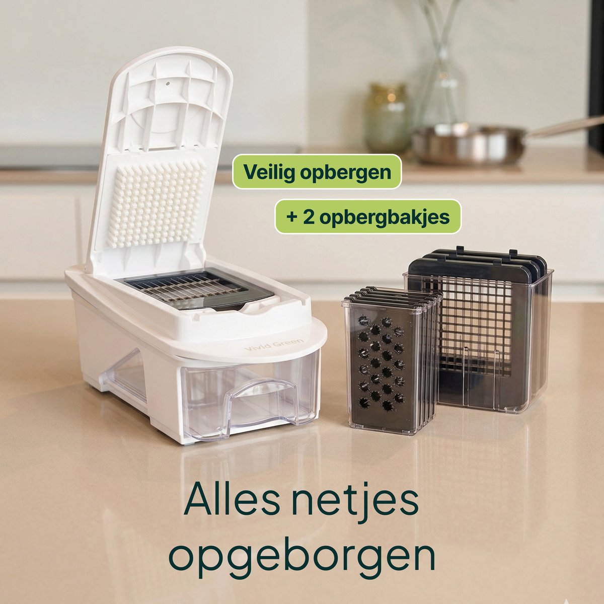 Groentesnijder deluxe