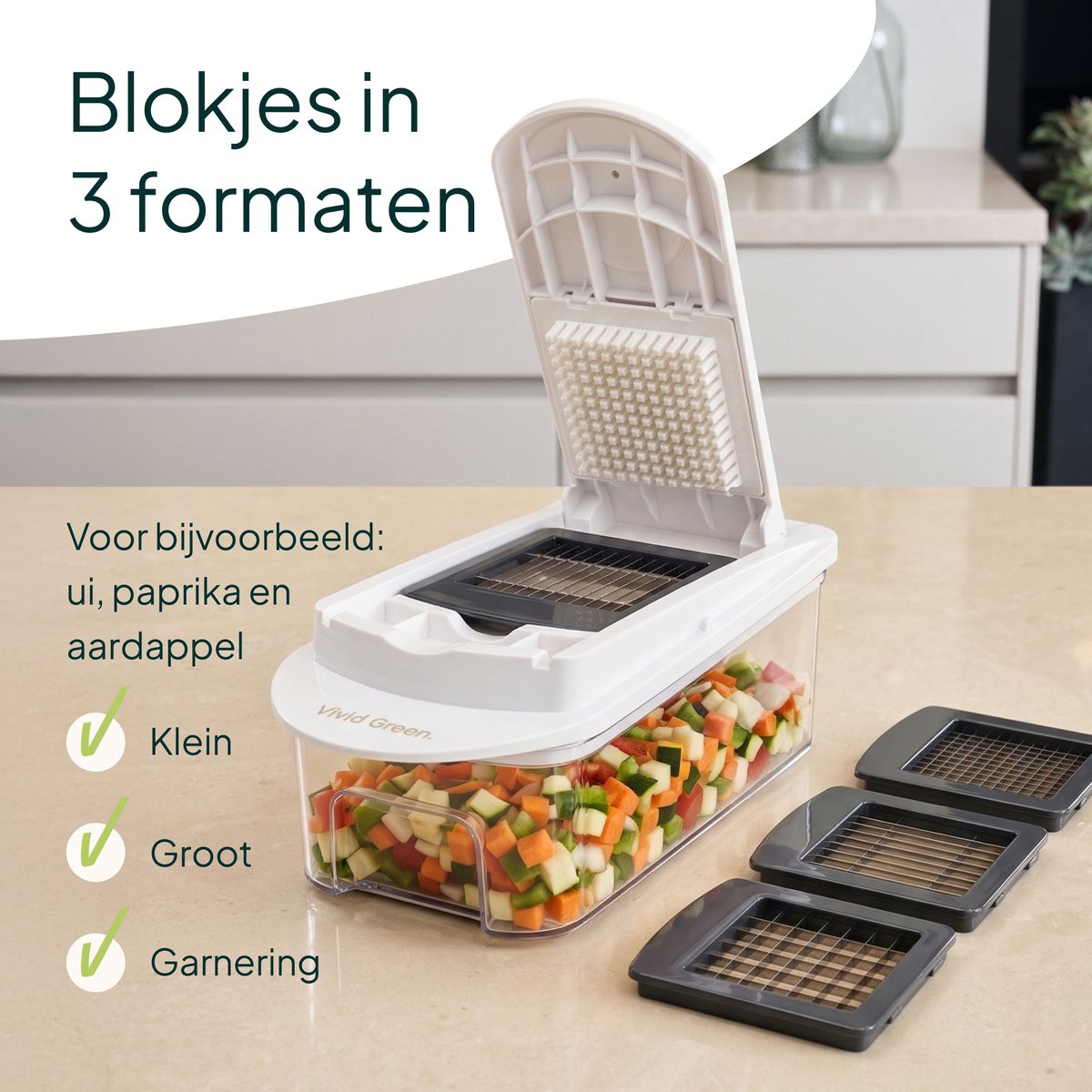 Groentesnijder deluxe
