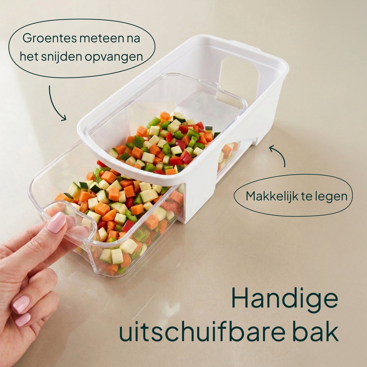 Groentesnijder deluxe