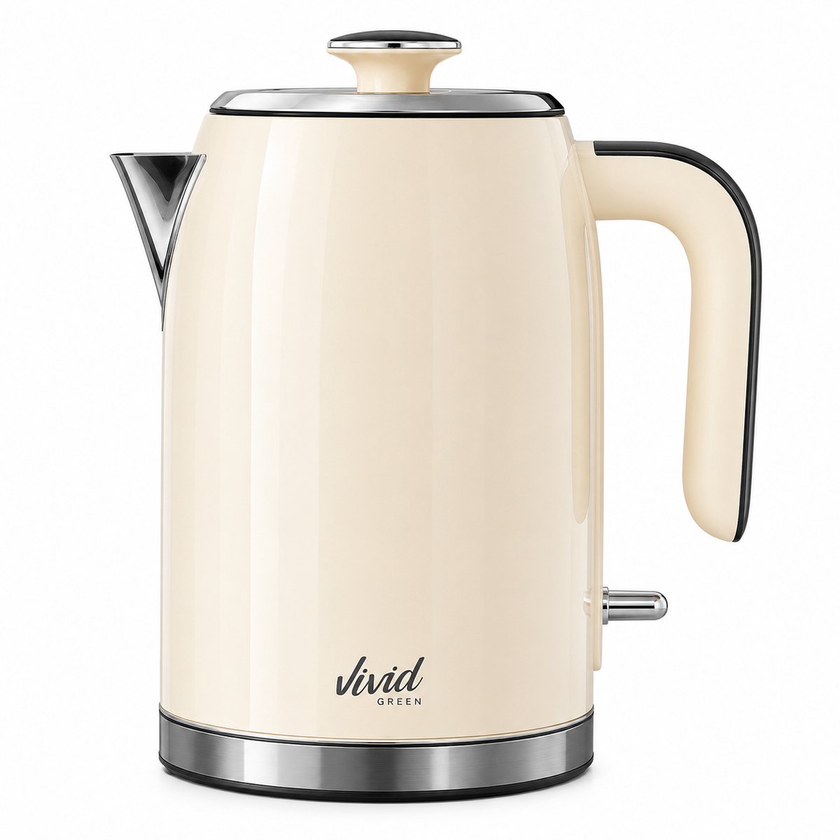 Vivid Green Luxe Retro Waterkoker