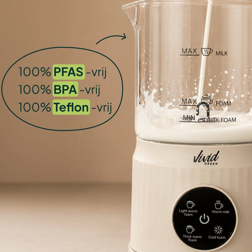 PFAS-vrije glazen melkkan voor dagelijks gebruik