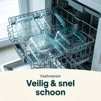 Vivid Green Mealprepbakjes Glas 6 stuks