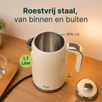 Vivid Green Luxe Waterkoker Retro Design