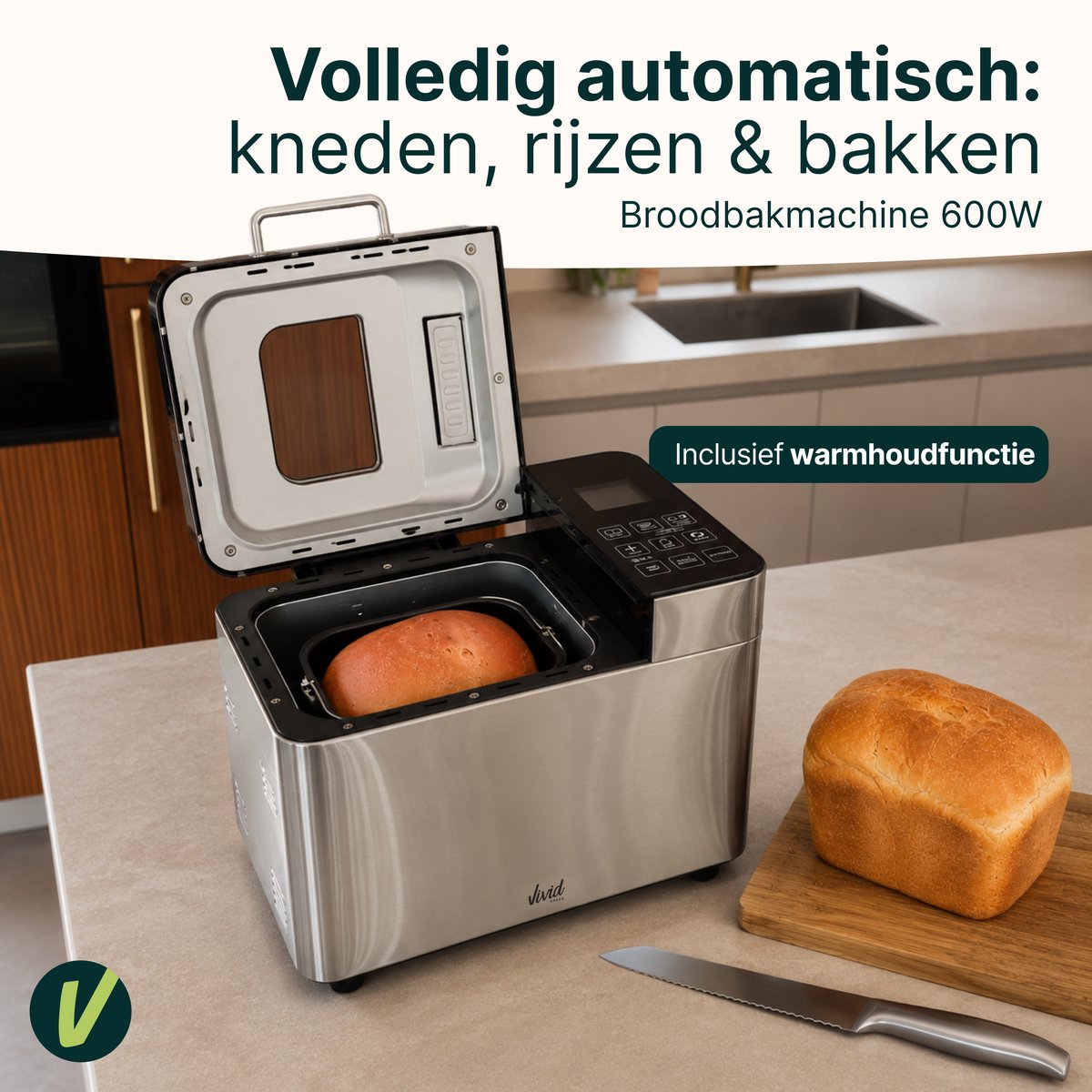 Vivid Green Broodbakmachine