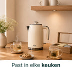 Vivid Green Luxe Waterkoker Retro Design