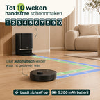 Robotstofzuiger met Dweilfunctie