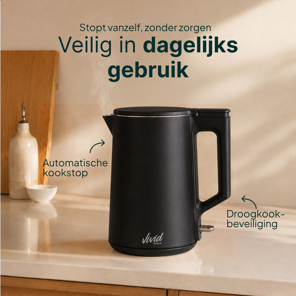 Vivid Green 2200W Waterkoker