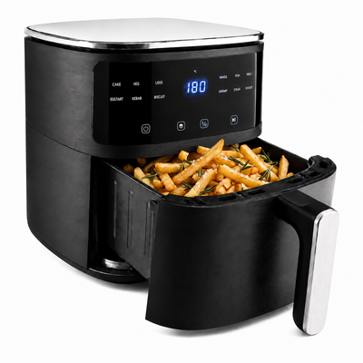 Vivid Green Airfryer met Display 5L