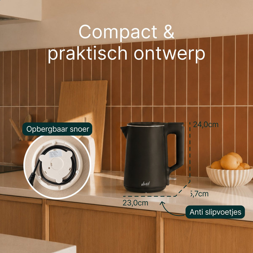 Vivid Green 2200W Waterkoker