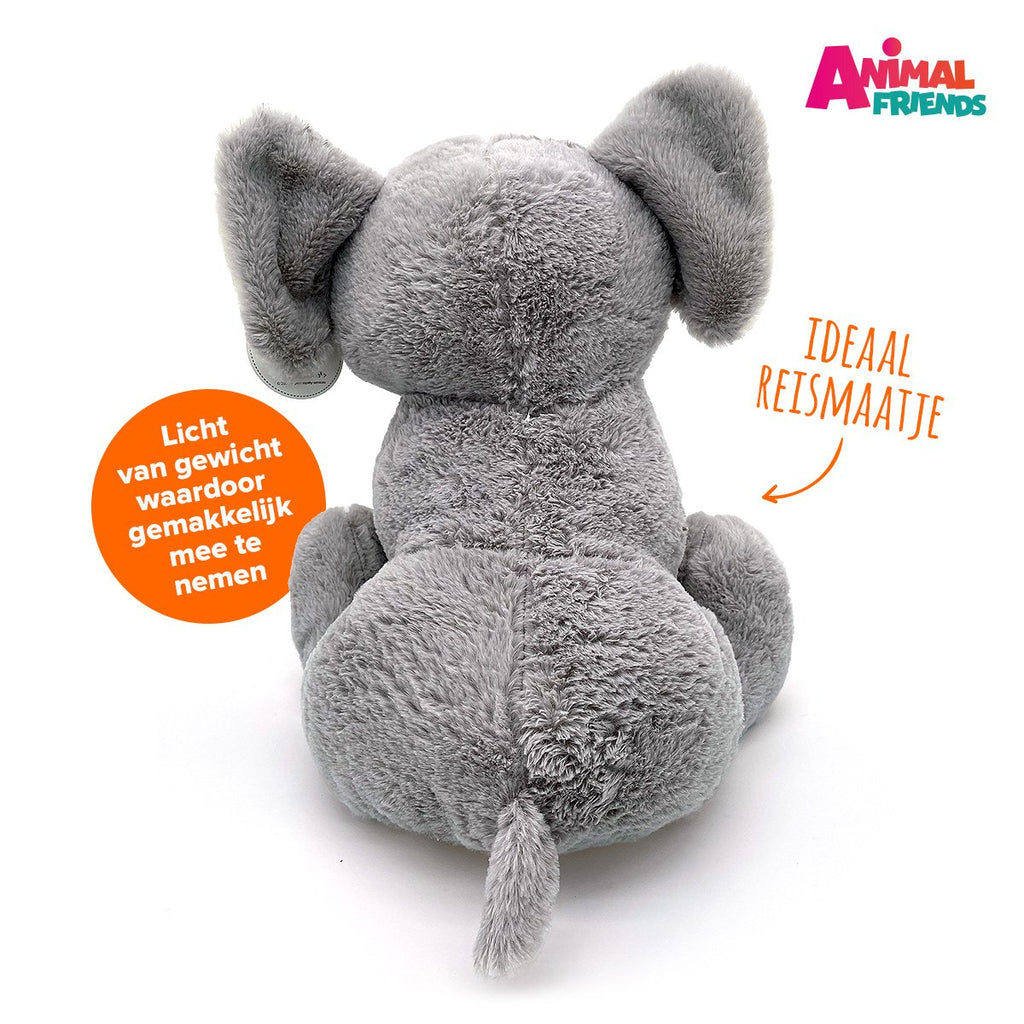 ANIMAL FRIENDS knuffel olifant Lis - Extra zacht en groot - 45cm
