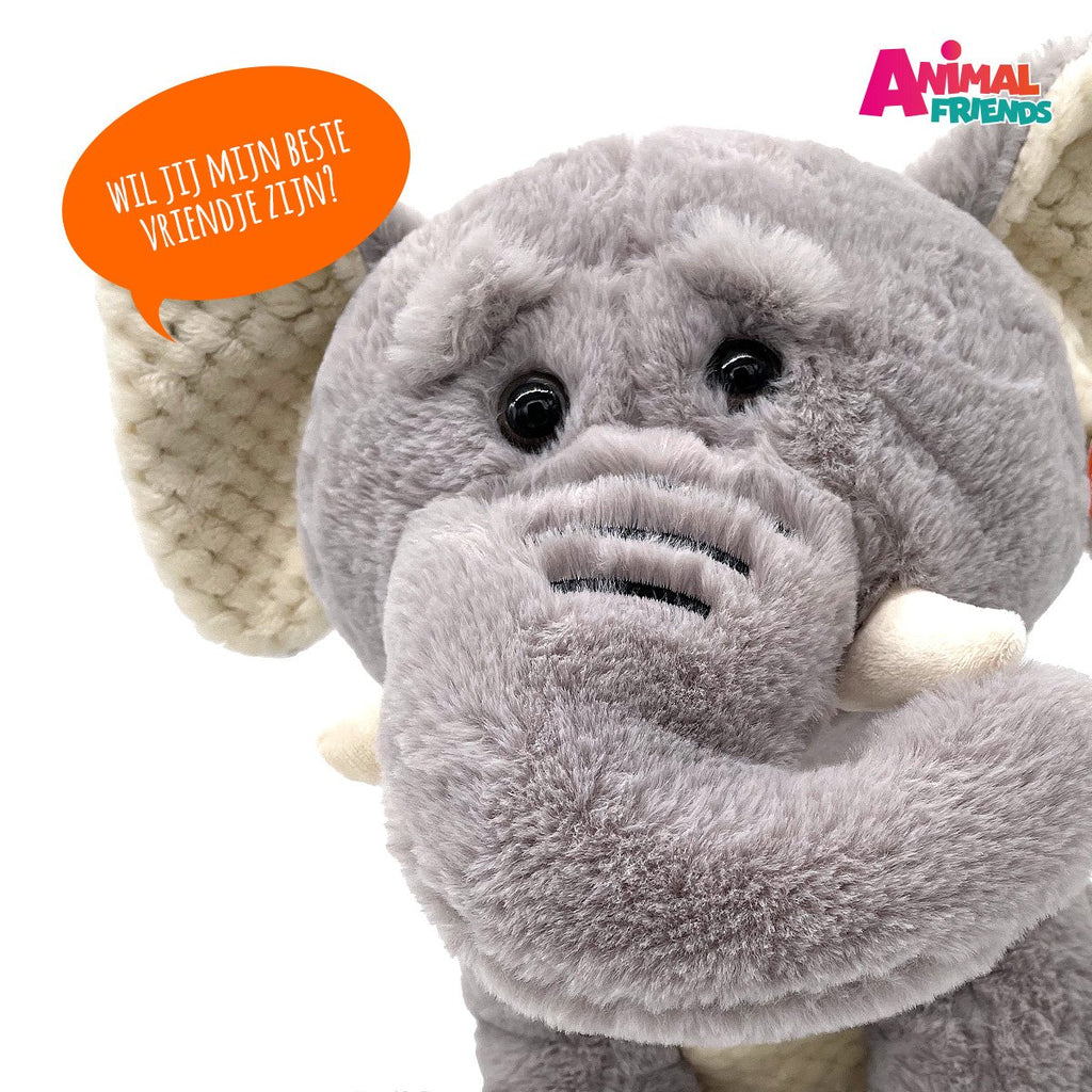 ANIMAL FRIENDS knuffel olifant Lis - Extra zacht en groot - 45cm