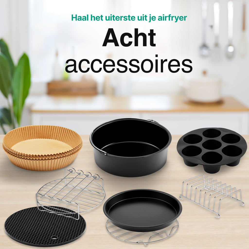 Airfryer Accessoires 8-delige set