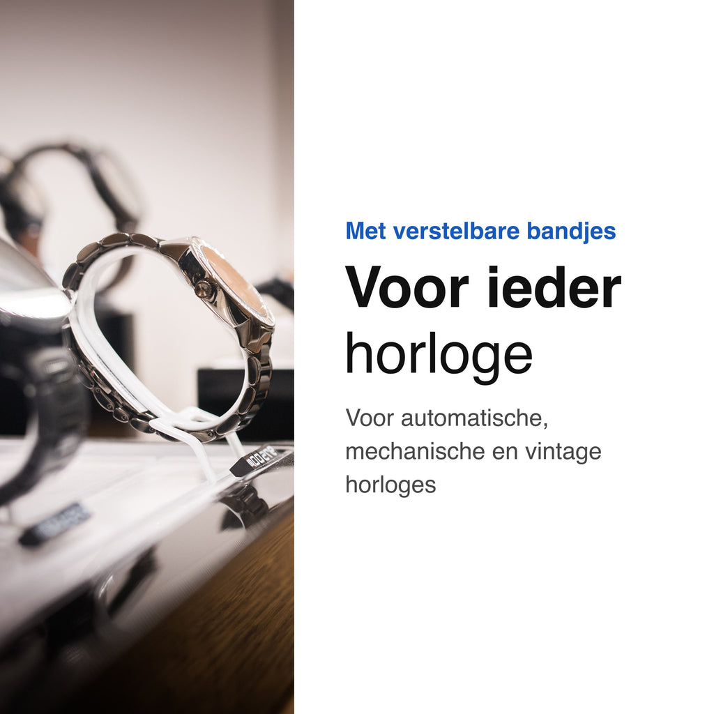 Vivid Green Watchwinder - Automatische horloge opwinder - Watch winder - Doos - Box - Opbergdoos heren - Horlogeopwinder - Watchwinders