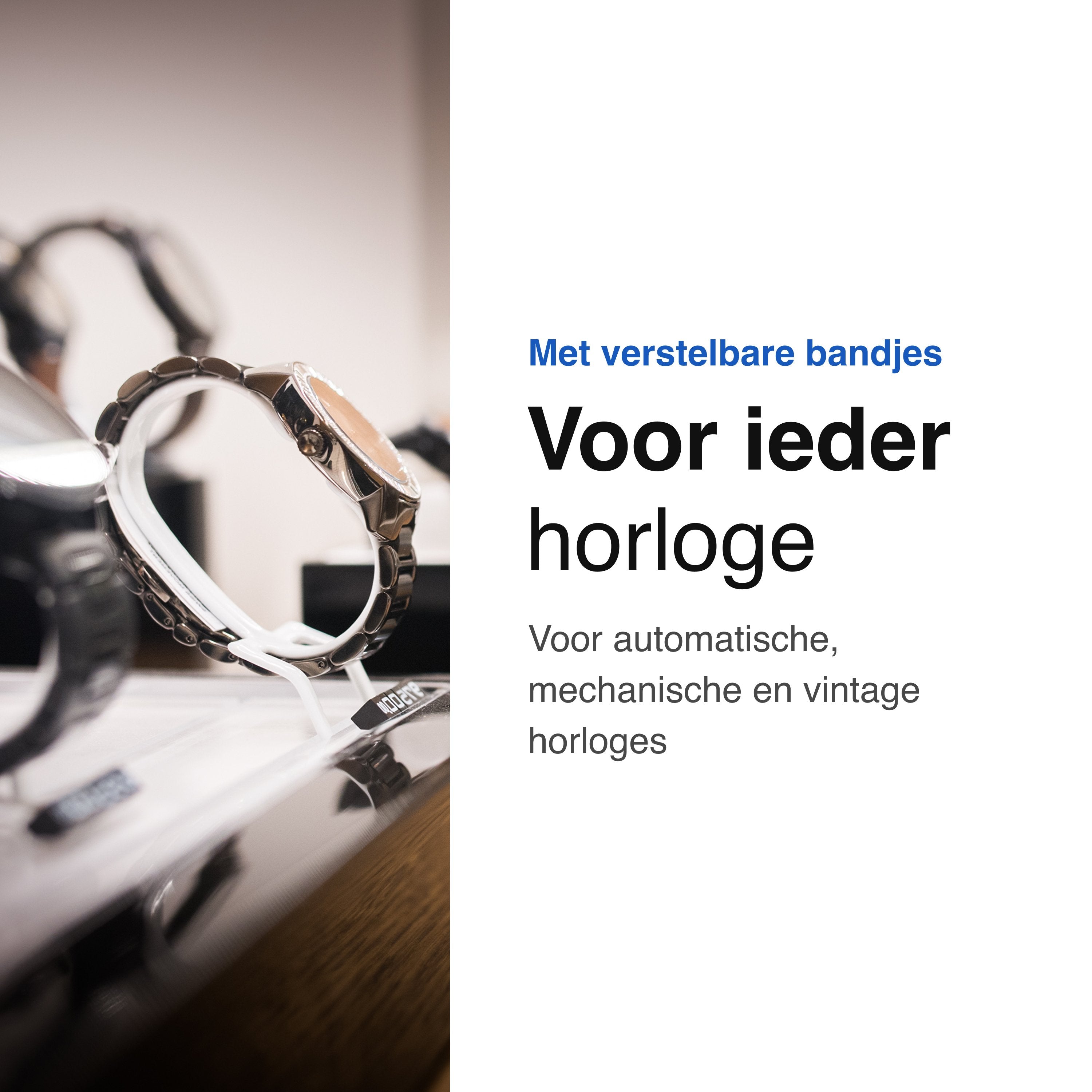 Vivid Green Watchwinder - Automatische horloge opwinder - Watch winder - Doos - Box - Opbergdoos heren - Horlogeopwinder - Watchwinders