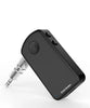 Vivid Green® Handsfree bellen Auto Bluetooth Audio Receiver – Adapter – Carkit – Aux – Ontvanger – Accesoires - Zwart/Zilver