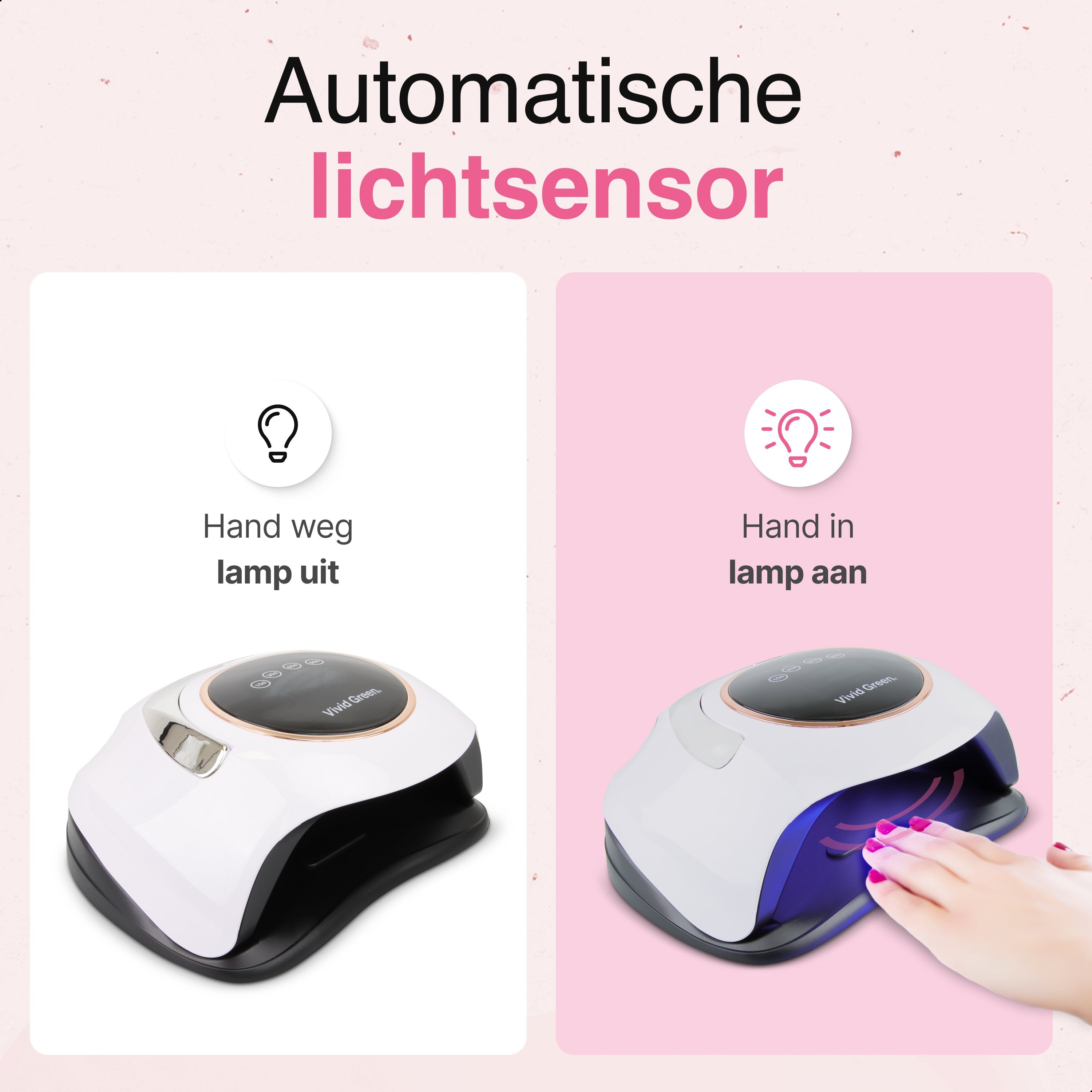 UV lamp gelnagels 180W
