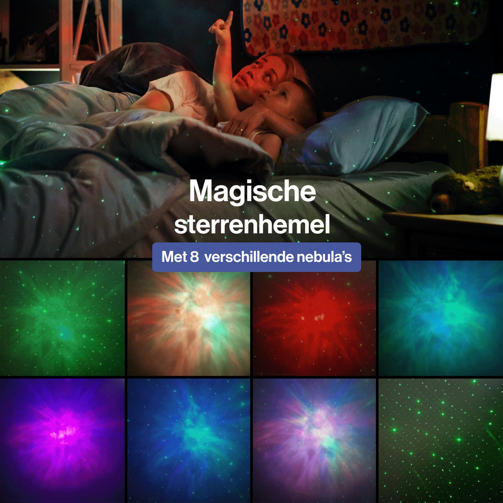 Vivid Green Astronaut sterren projector - Galaxy - Sterrenhemel projector