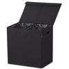 Vivid Green Dubbele Wasmand met Deksel en Uitneembare Waszakken - Wasmanden - Wassorteerder - 120L - Zwart