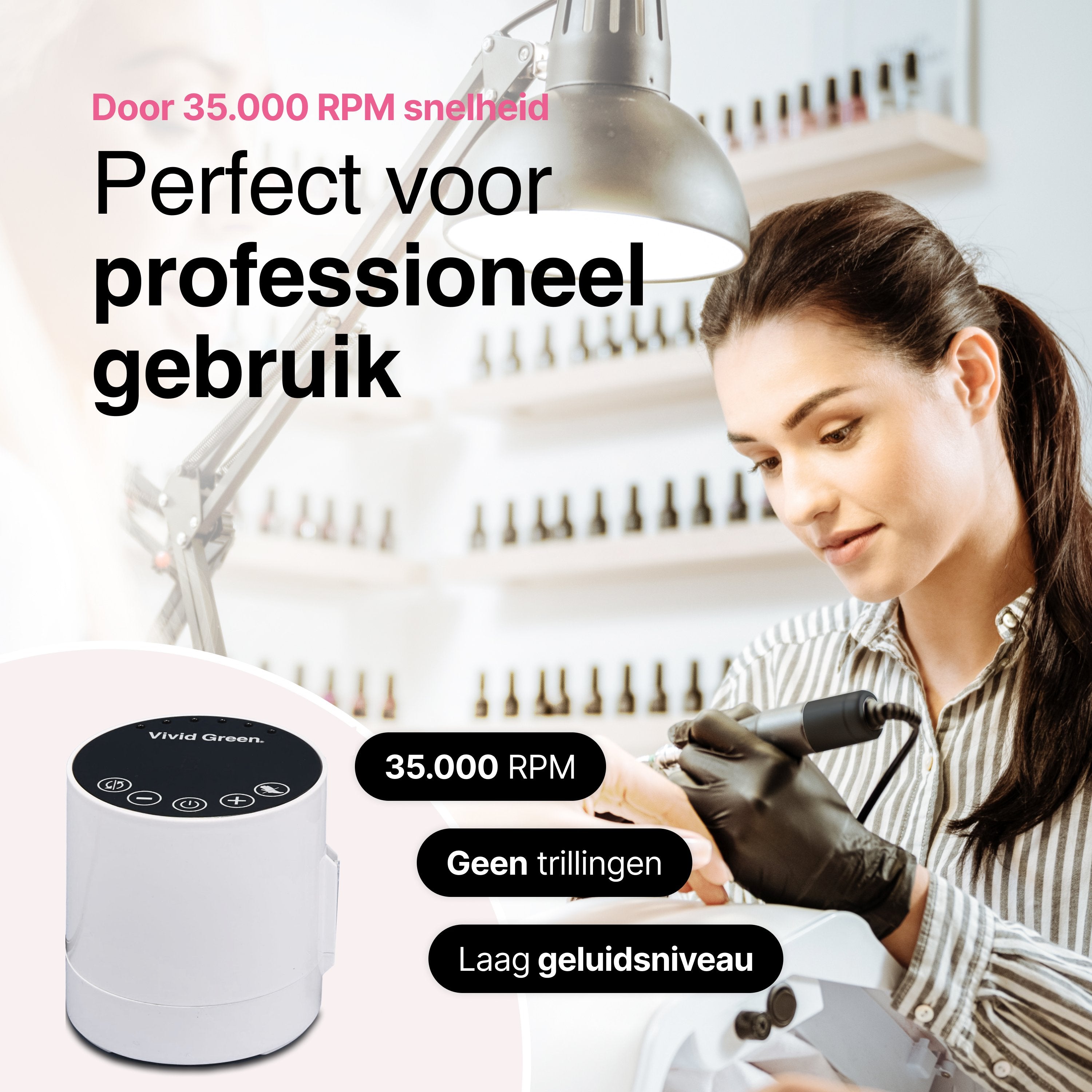 Elektrische Nagelvijl - Wit