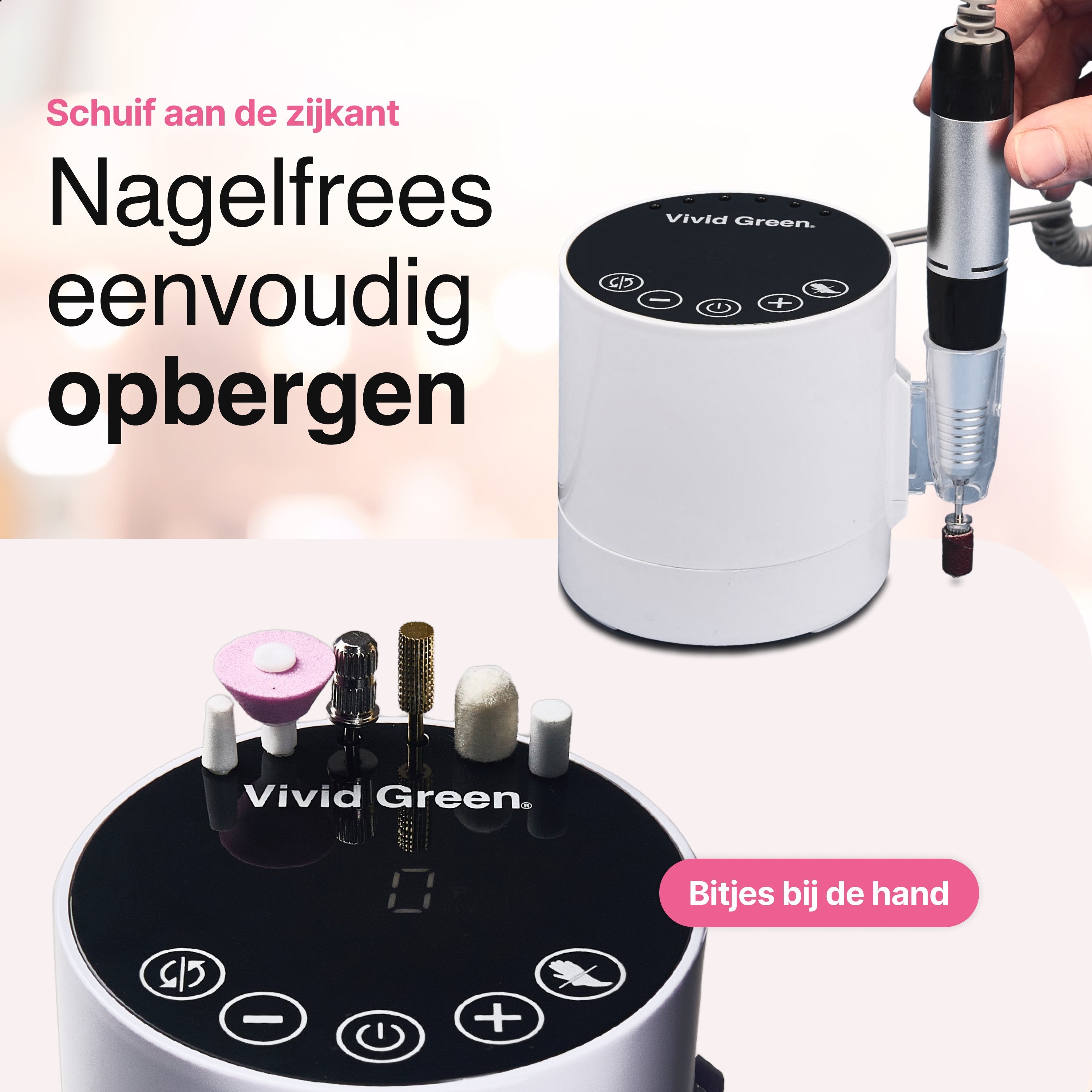 Elektrische Nagelvijl - Wit