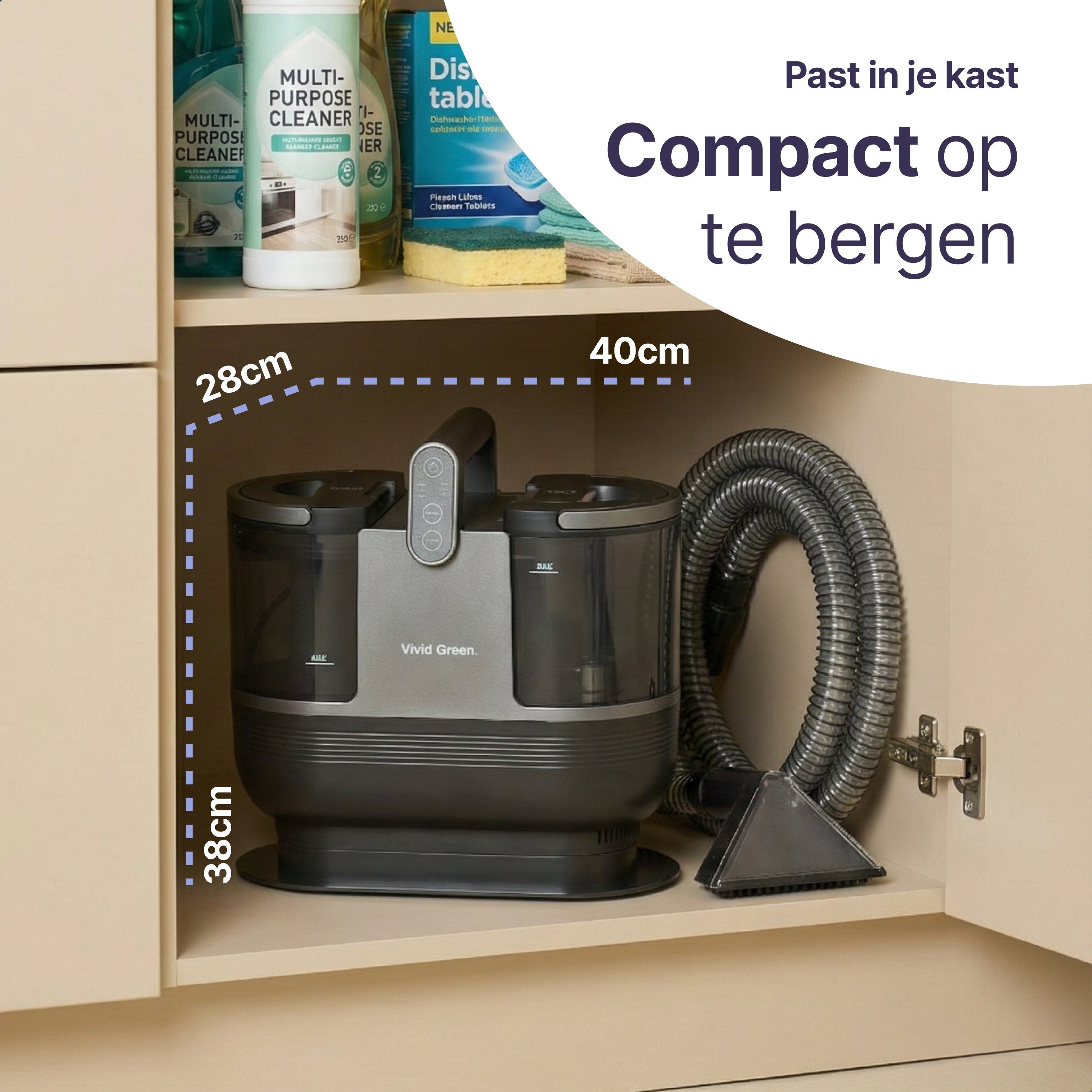 Vlekkenreiniger 1200W