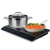 Inductie Kookplaat - Vrijstaand - 2 Pits - 1500 + 2000 Watt - 10 standen - Zwart - Vivid Green