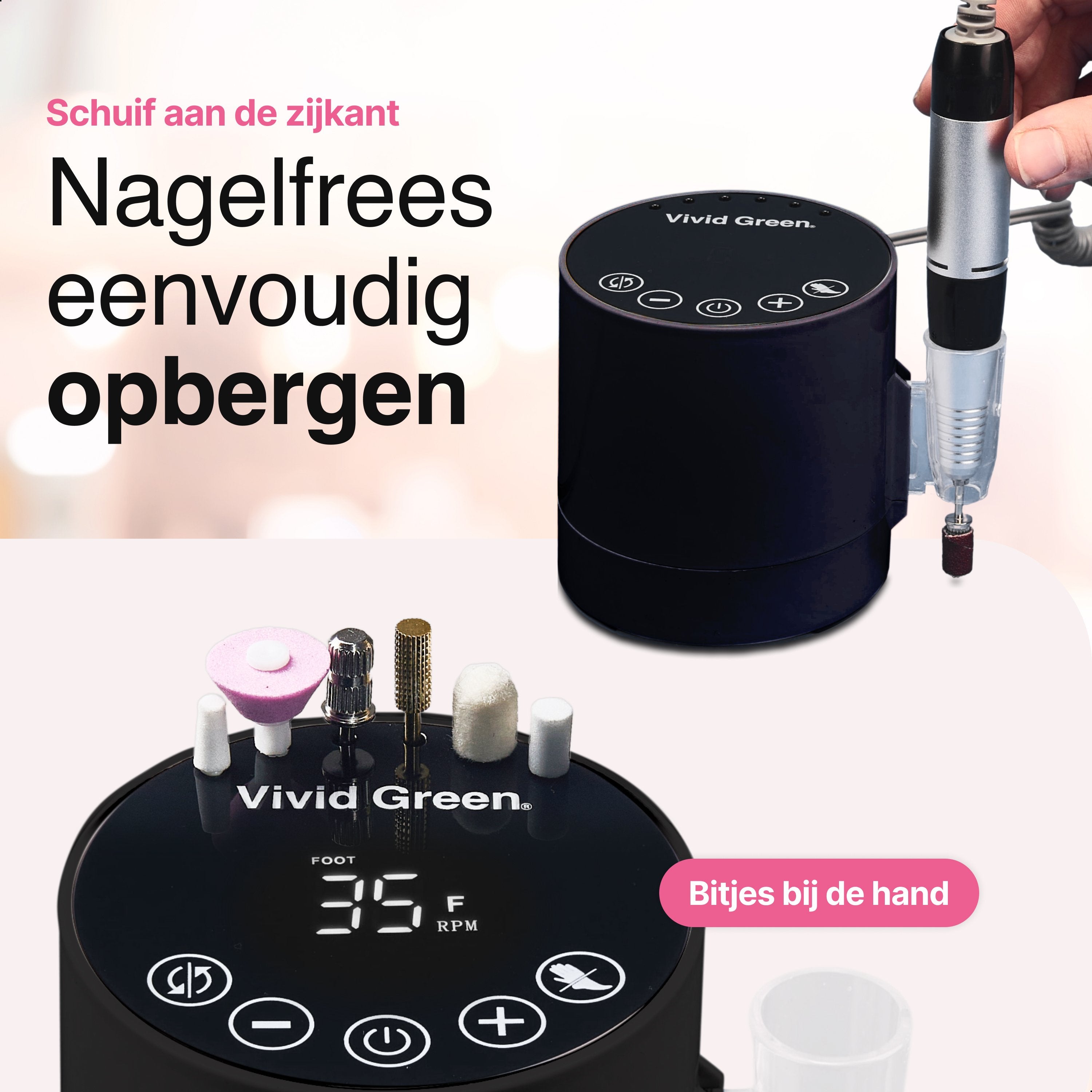 Elektrische Nagelvijl - Zwart