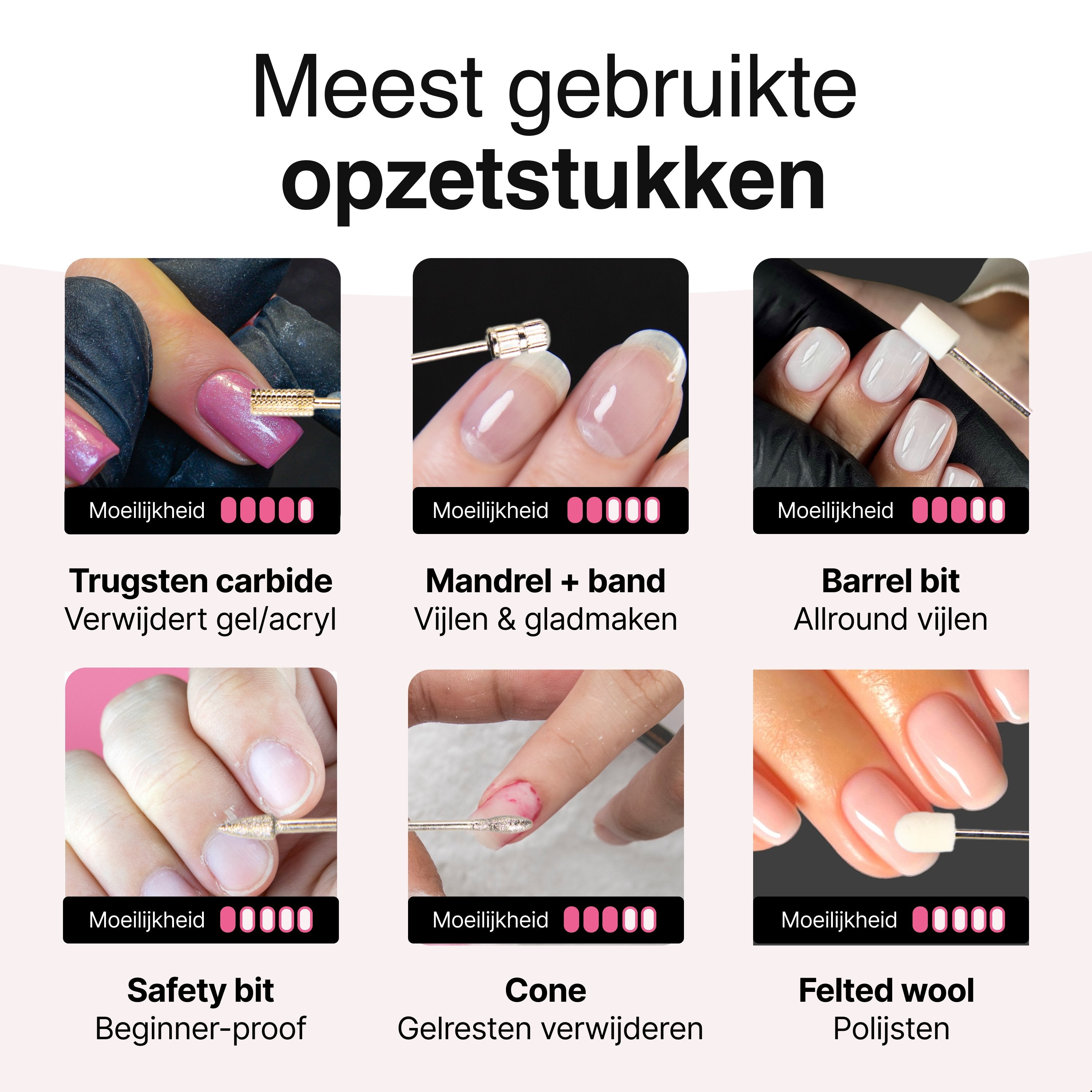 Elektrische Nagelvijl - Zwart