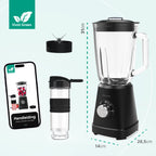 Vivid Green Blender 1000W Inclusief beker
