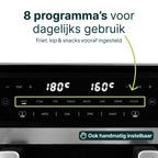 Vivid Green Dubbele Airfryer XXL