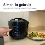 Vivid Green Rijstkoker met Stomer