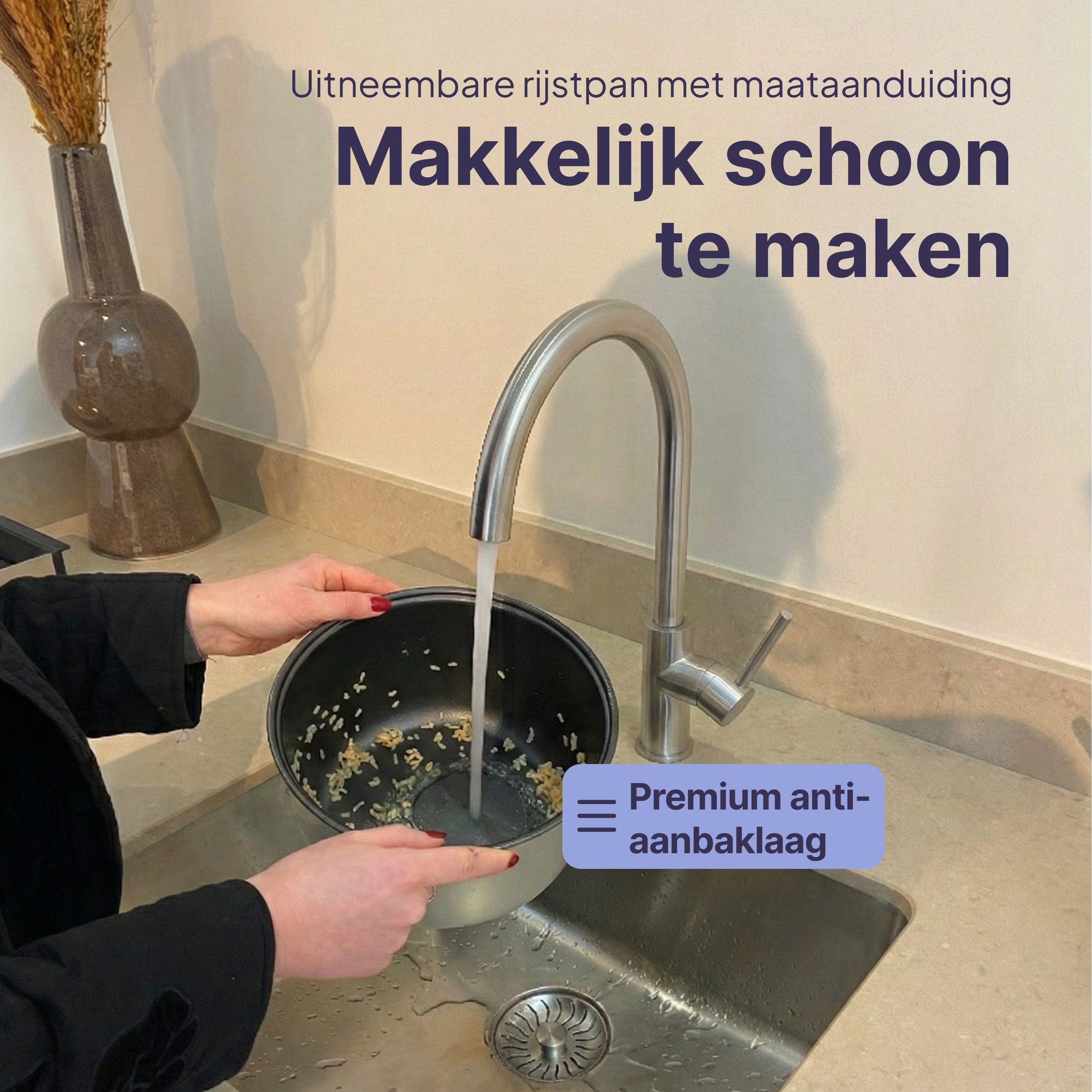 Vivid Green Rijstkoker met Stomer