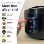 Vivid Green Rijstkoker met Stomer