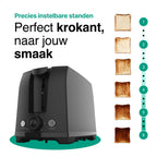 Broodrooster Zwart  700W