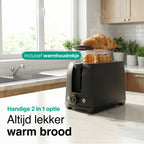 Broodrooster Zwart  700W