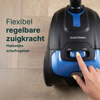 Vivid Green Stofzuiger herbruikbare zak 700W