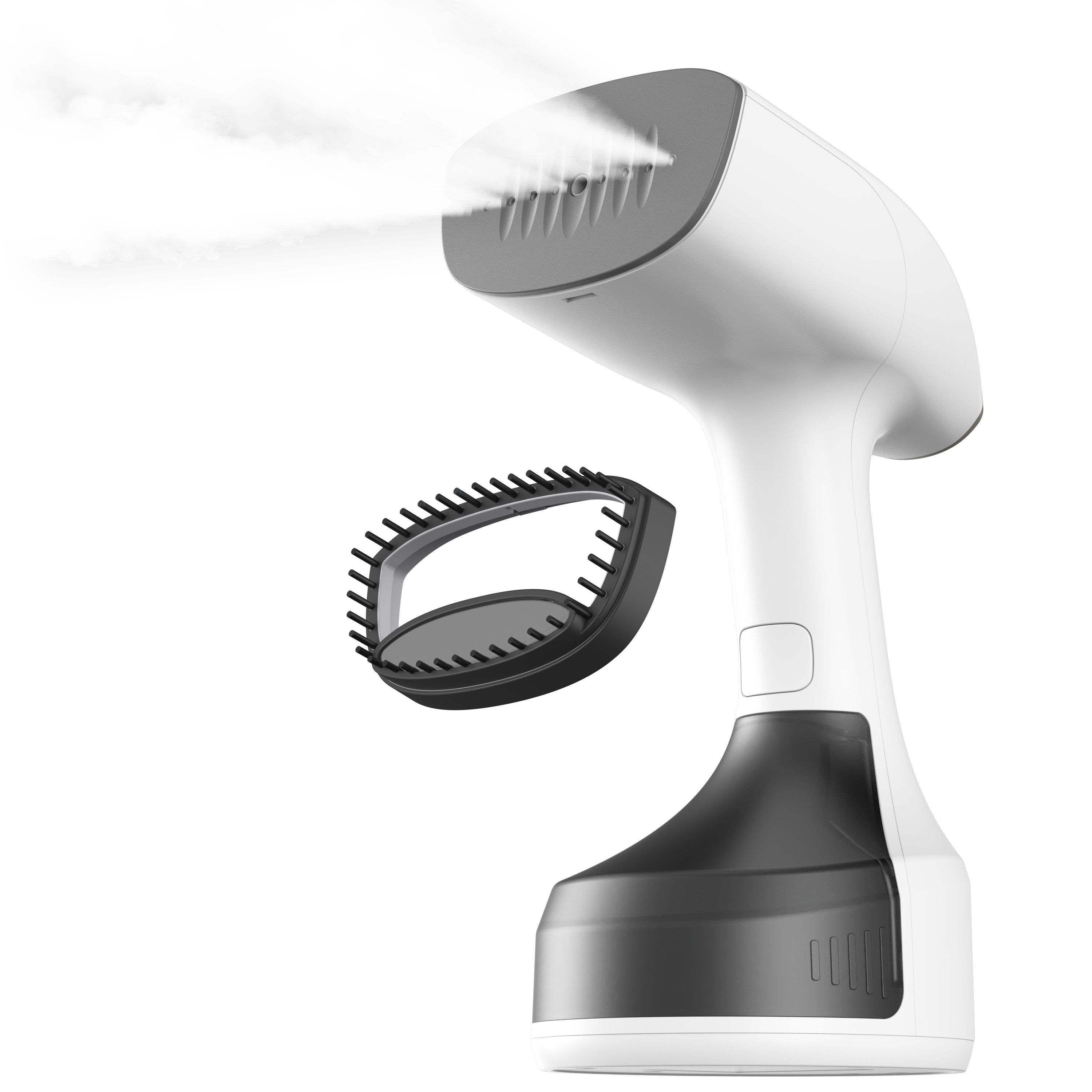 Kledingstomer - Krachtige Handstomer 1800W - Stoomapparaat Kleding - Steamer - Wit - Vivid Green