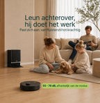 Robotstofzuiger met Dweilfunctie