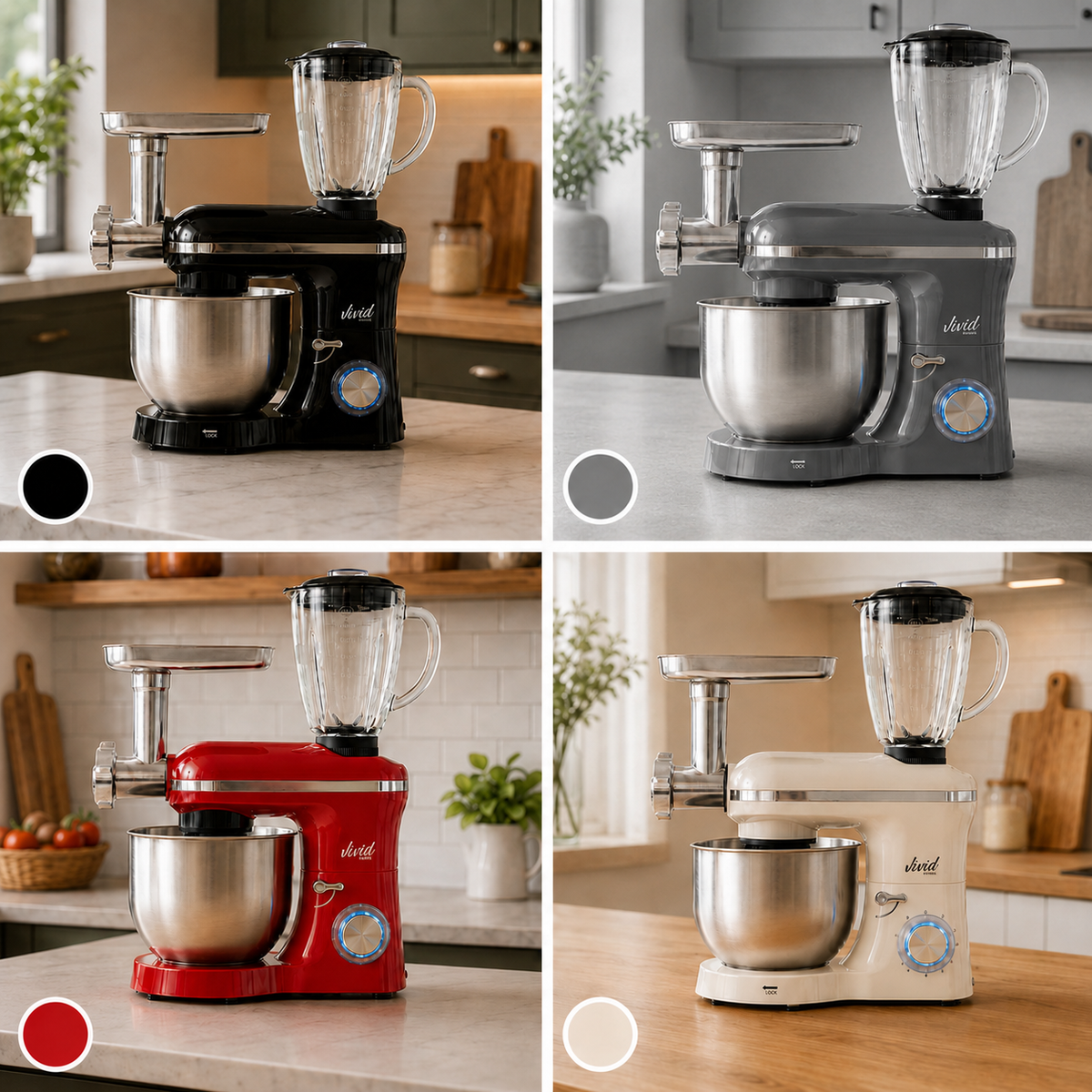 Vivid Green Keukenmachine Multifunctioneel