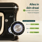 Vivid Green Keukenmachine 1500W