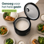 Vivid Green Rijstkoker met Stomer